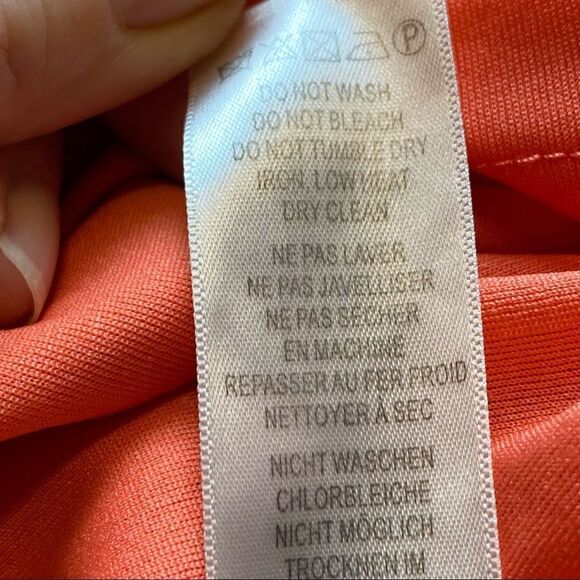 Adrianna Papell Magenta Sleeveless Lacy Dress Size 8 - Picture 5 of 12